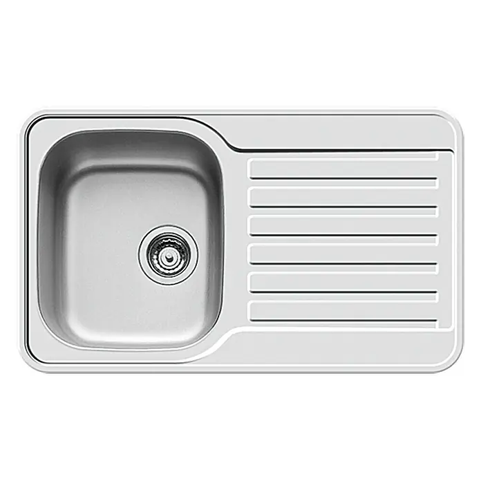 Admiral Einbauspüle Space Mini - 80 x 48 cm, 1 Becken, Edelstahl