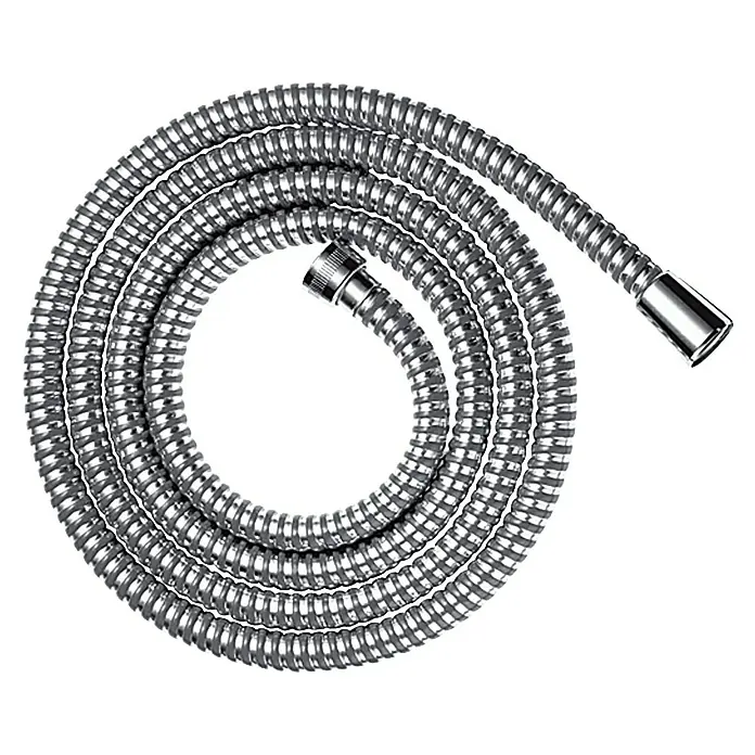 Hansgrohe Brauseschlauch Metaflex - Länge: 125 cm, Anschlüsse: ½″, Kunststoff - Vorderansicht