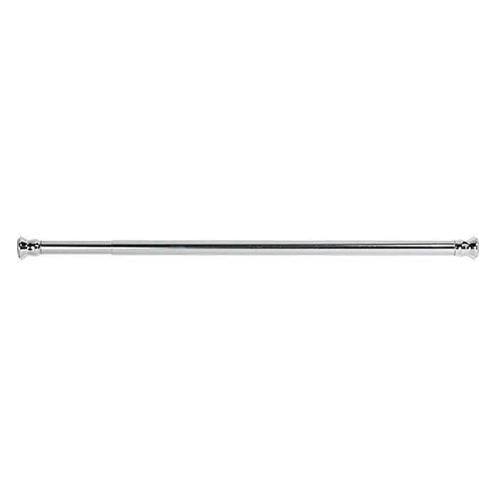 Venus Teleskopski nosač tuš zavjese - 70 cm - 115 cm, Promjer: 28 mm, Krom - Pogled odozgo