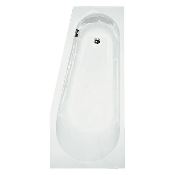 Camargue Badewanne Miramas - Rechtsseitig, 160 x 75 cm, Sanitäracryl