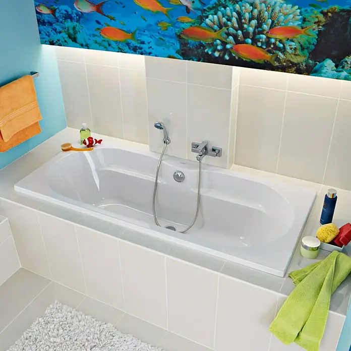 Camargue Montpellier Kada - D x Š: 180 x 80 cm, 215 l, Sanitarni akril
