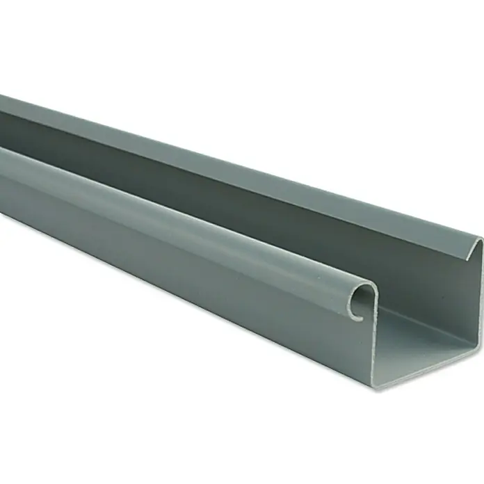 Marley Oluk - Nazivni promjer: 70 mm, Duljina: 300 cm, Plastika, Sive boje - Pogled s desne strane