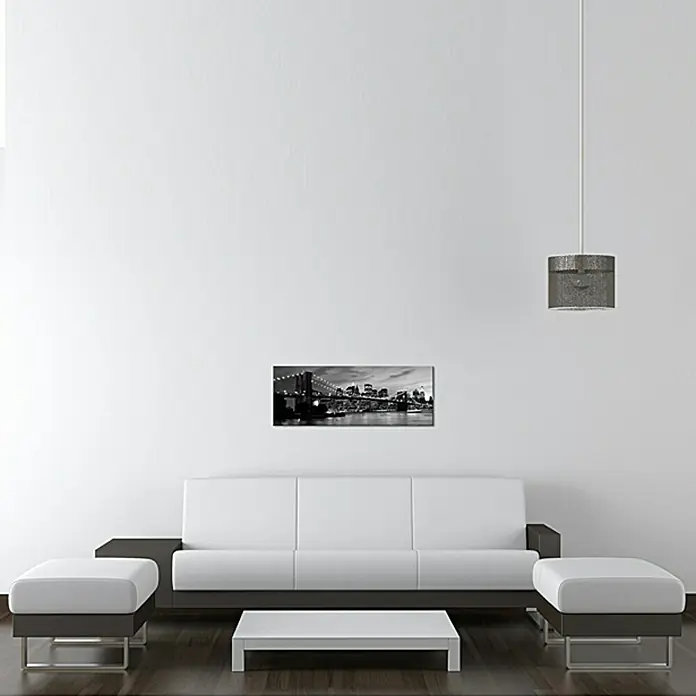 Leinwandbild Young Living - City Screen, B x H: 80 x 30 cm - Stimmungsaufnahme