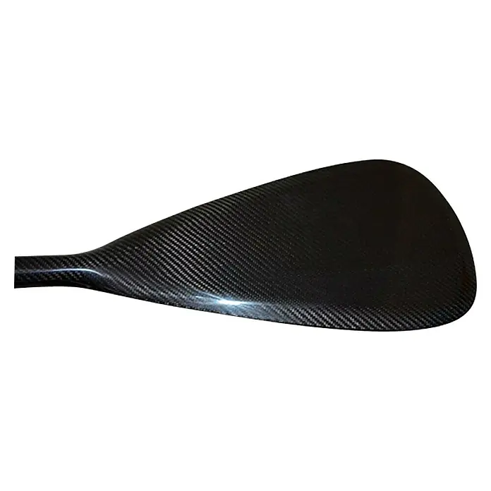 Viamare SUP-Paddel Carbon - Verstellbar: 180 cm - 220 cm, Maße Blatt: 22 x 40 cm - Vorderansicht