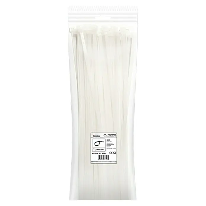 Kabelbinder - Transparent, 360 x 4,8 mm, 100 Stk.