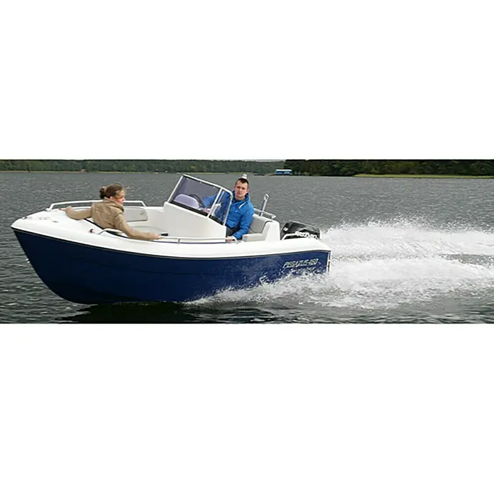 PEGAZUS GFK-Boot GFK 460 Basic - Motorleistung: Ohne Motor, Geeignet für: Max. 5 Personen, Norm: CE-Klasse C - Linke Seitenansicht