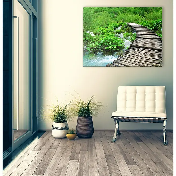 Slika na platnu Young Living - Š x V: 120 x 90 cm - Živopisni prikaz