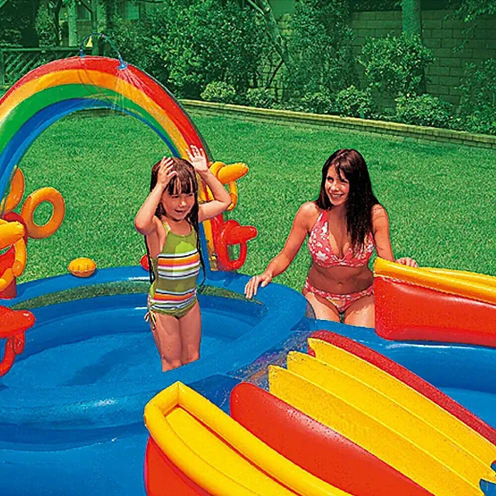 Intex Dječji bazen - 2 bazena, Ukupni volumen: 428 l - Proizvod u upotrebi