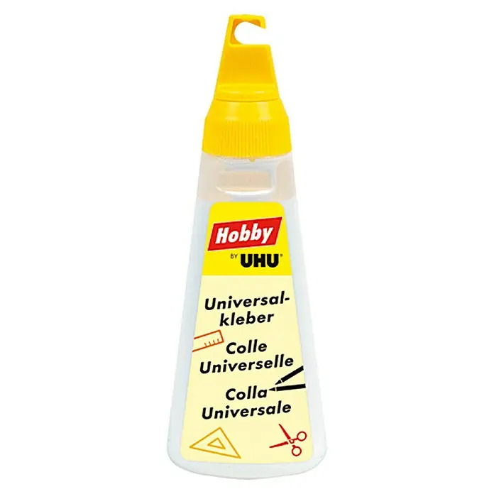 UHU Universalkleber Hobby - 90 g, Flasche - Vorderansicht