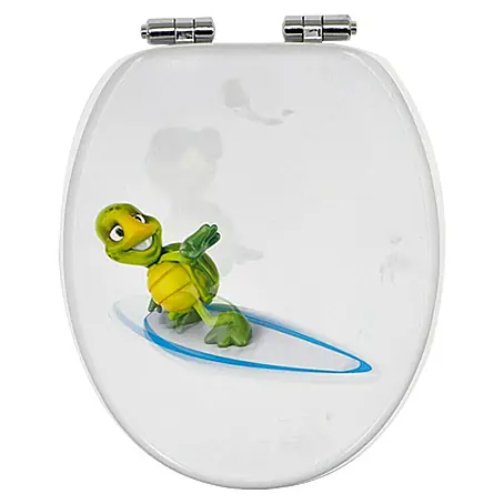 Poseidon  WC-Sitz Surfing Turtle