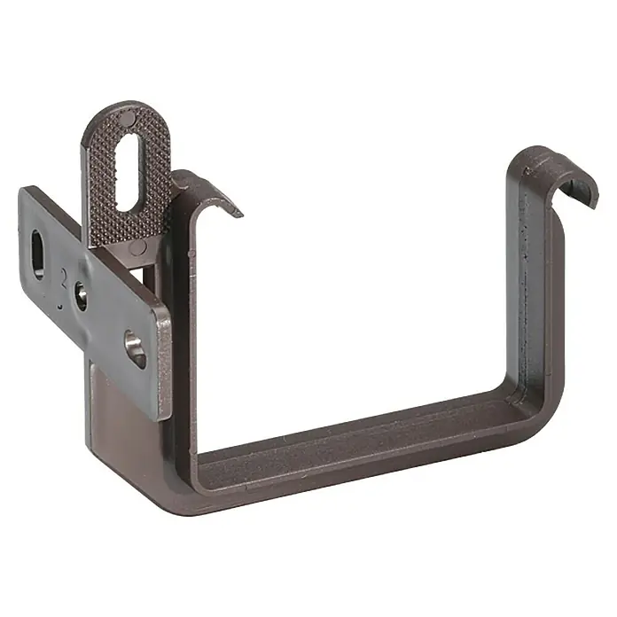FunkeGruppe Dachrinnenhalter - Nennweite: 70 mm, Kunststoff, Braun