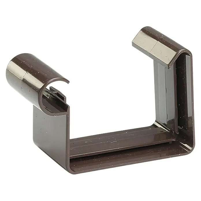 FunkeGruppe Rinnenverbinder - Nennweite: 70 mm, Kunststoff, Braun