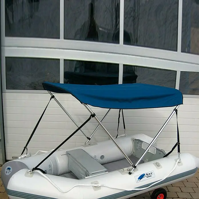 Bimini - 140 x 120 cm, Blau - Ansicht von oben