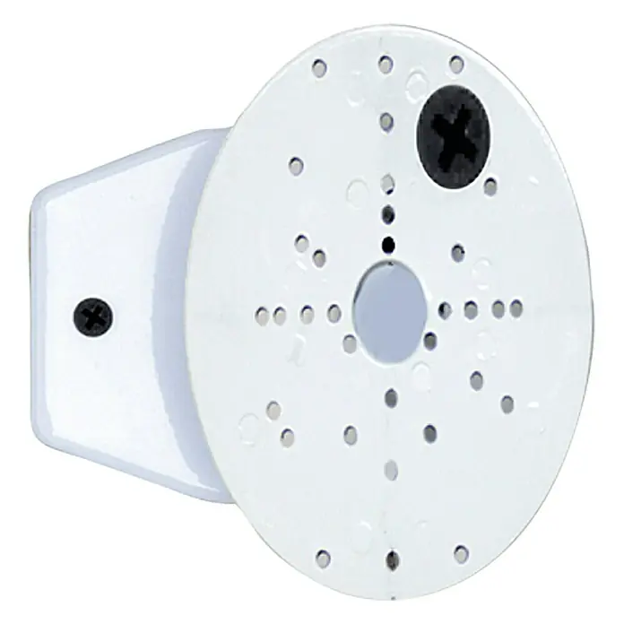 Starlux Eckanbindung - Weiß, Durchmesser: 12 cm - Vorderansicht