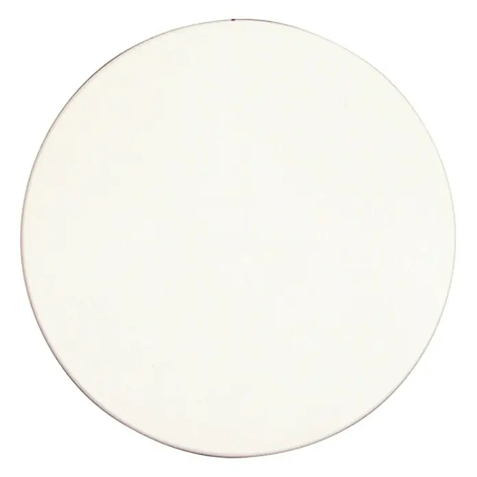 Federdeckel Groß - 60 mm - 70 mm, Weiß, Unterputz, 25 Stk. - Ansicht von oben