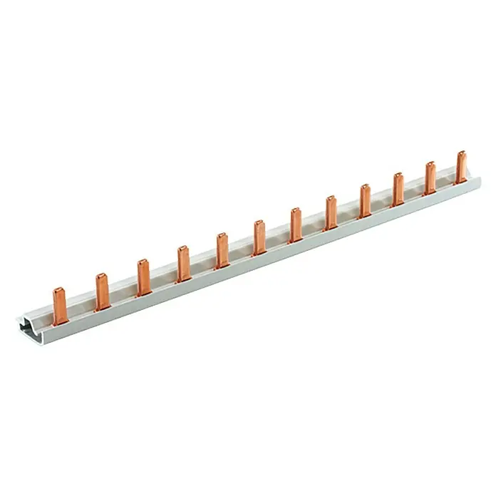 ABB Kammschiene PS 1/12 - 1-phasig, 10 mm², 210 mm - Vorderansicht
