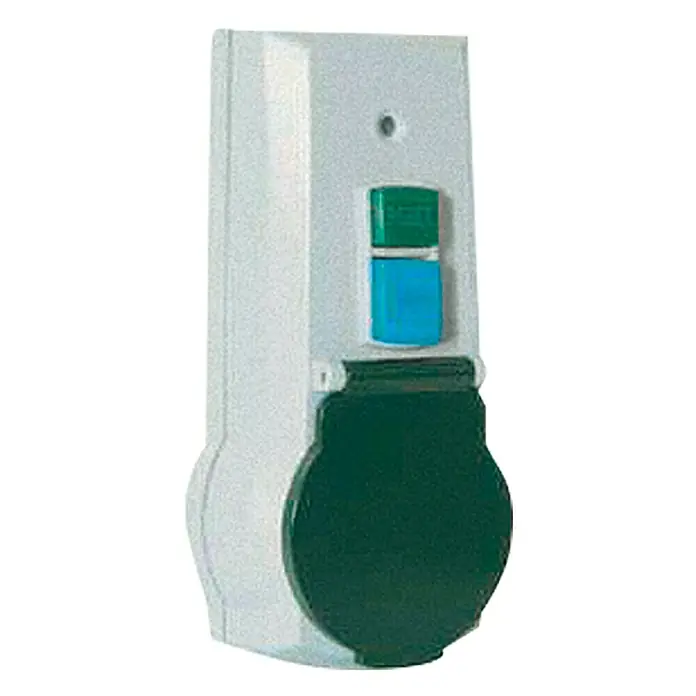 FI adapter Außen - 230 V, 16 A, Diferencijalna struja: 0,03 A, IP44
