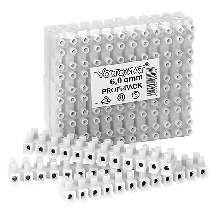 Blockklemme - 6 mm², 12-polig