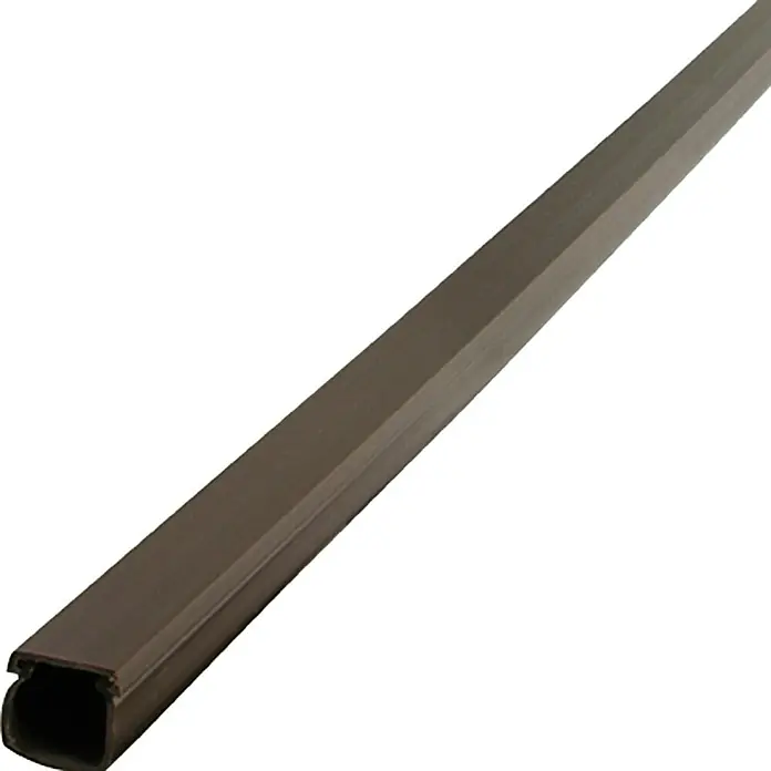 Kabelski kanal - 2 m x 15 mm x 15 mm, Smeđe boje