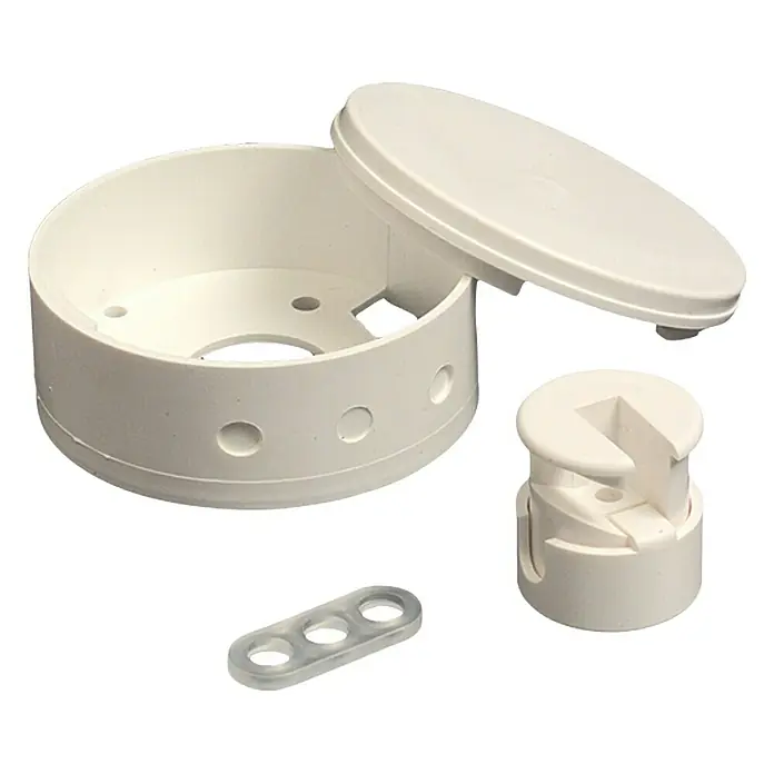 Voltomat Verteilerbaldachin - Weiß, Durchmesser: 70 mm - Ansicht von oben