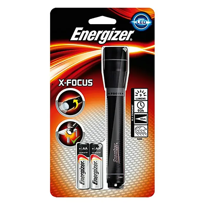Energizer Taschenlampe X-Focus - LED, Kunststoff - Vorderansicht