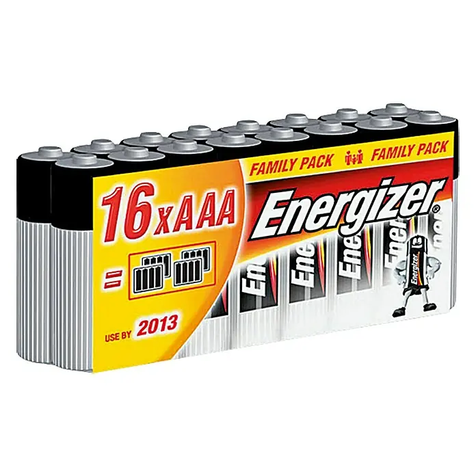 Energizer Pila Classic AAA - 16 ud., Micro AAA, 1,5 V