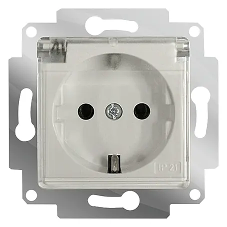 Voltomat MIKRO Steckdose mit Klappdeckel