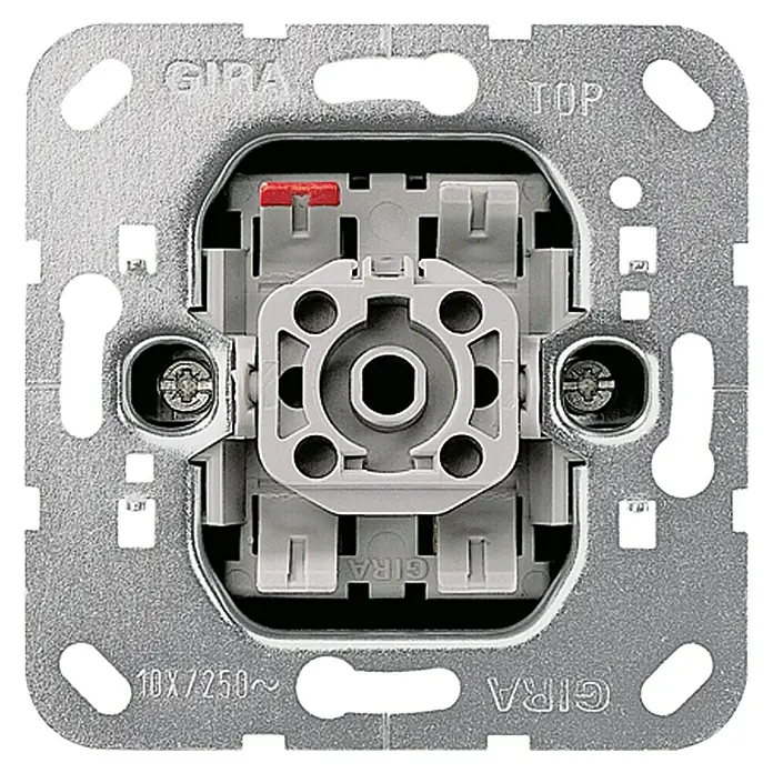 Gira Taster-Einsatz - 10 A, Unterputz - Vorderansicht