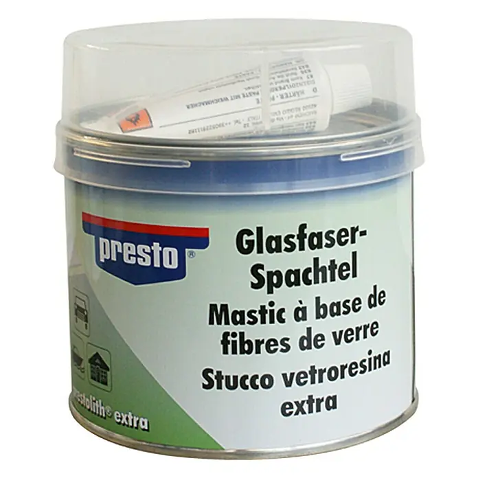 Presto Glasvezelplamuur Prestolith extra - 1 kg - Vooraanzicht