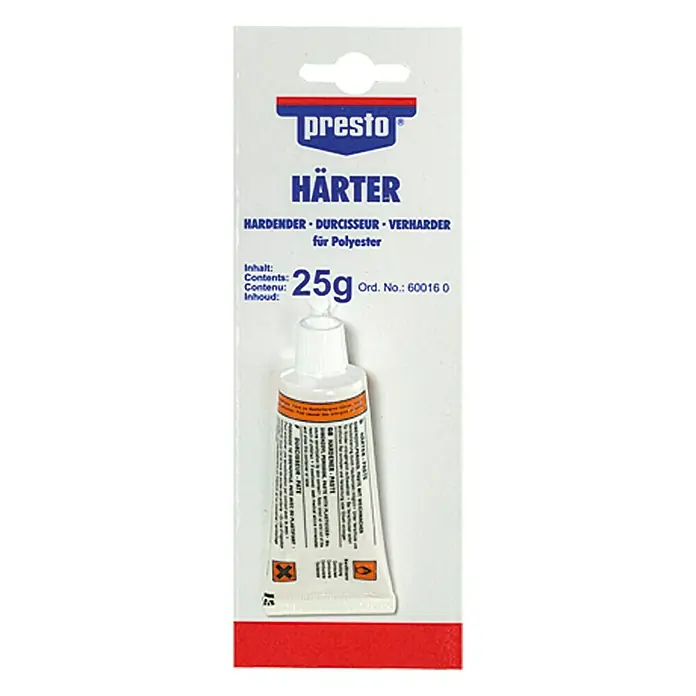 Presto Härter-Tube - 25 g, Geeignet für: Alle Polyesterspachtel-Typen - Vorderansicht