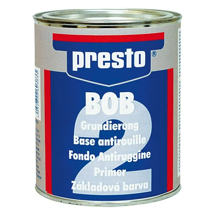 Presto Grondering - 250 ml, Mat grijs - Vooraanzicht