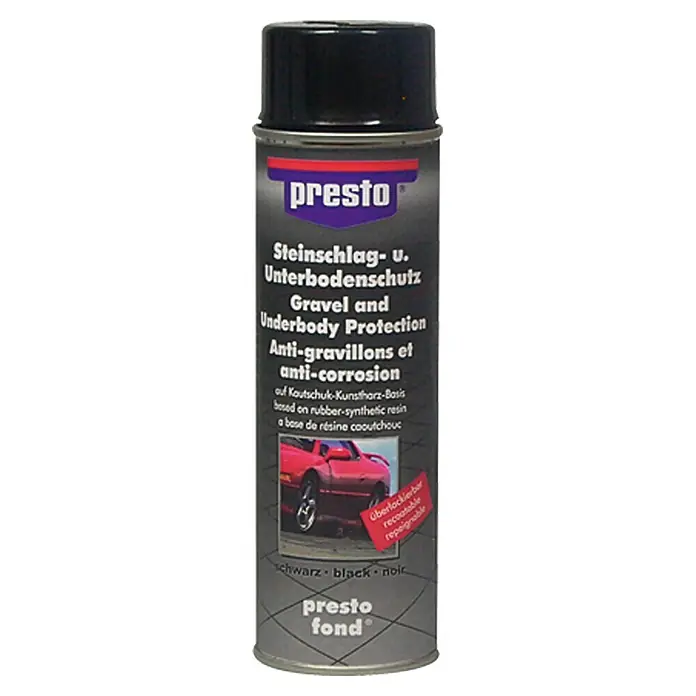 Presto Bescherming tegen steenslag - 500 ml, Zwart - Vooraanzicht