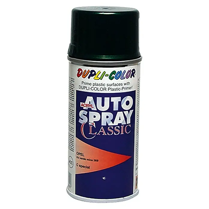 Dupli-Color Acryl-Autospray Classic - Opel, Rio Verde Mica, 150 ml - Vorderansicht