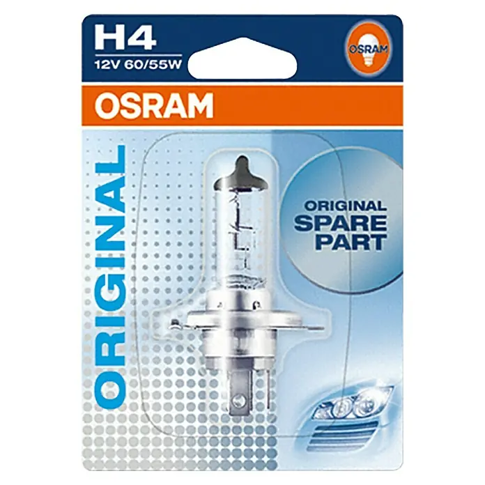 Osram Original Line Bombilla halógena para faro - H4, 1 ud.