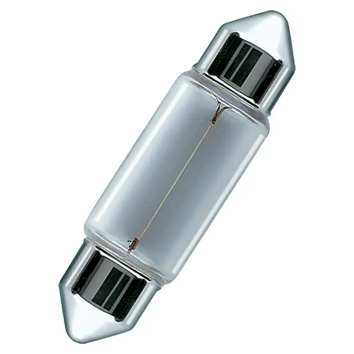 Osram Soffittenlampe - C5W, 2 Stk. - Vorderansicht