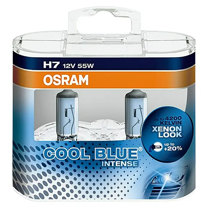 Osram Kit de luces para faro halógenas Cool Blue Intense - H7, 2 ud.