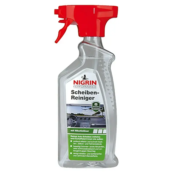 Nigrin Performance Scheibenreiniger - 500 ml, Mit Nikotinlöser