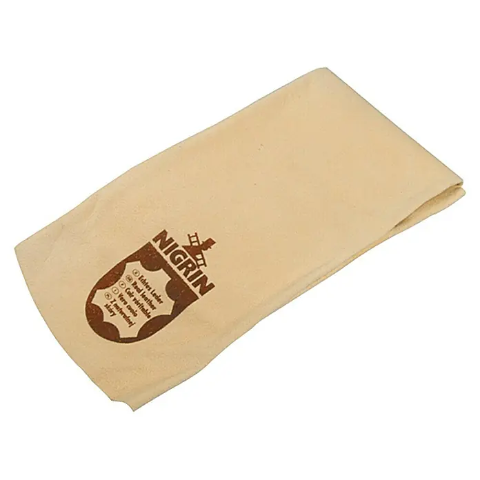 Nigrin Autoleder - 37 x 37 cm, Leder - Vorderansicht