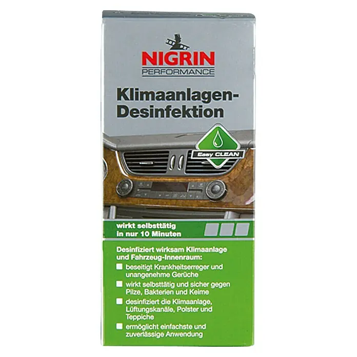 Nigrin Performance Klimaanlagen-Desinfektion - 150 ml, Inhalt ausreichend für ca.: 1 Anwendung