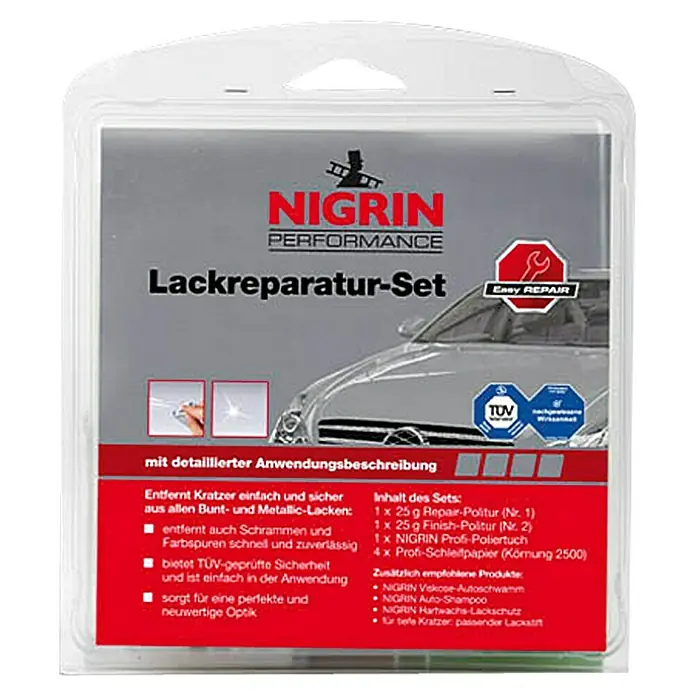 Nigrin Performance Lackreparatur-Set - Geeignet für: Buntlack - Vorderansicht