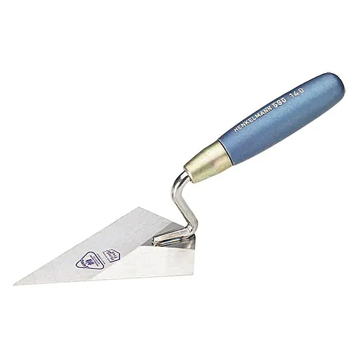 Jung Henkelmann Hamburger Spitzkelle - 140 mm, Edelstahl - Linke Seitenansicht