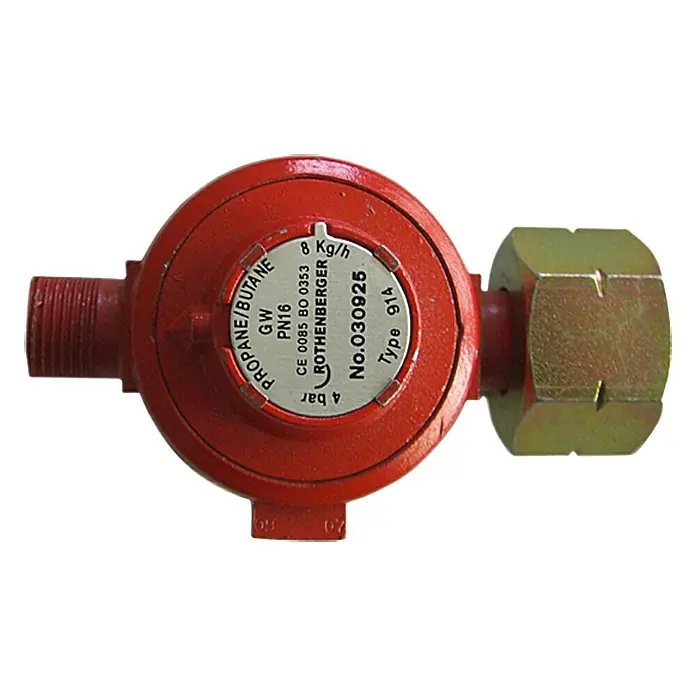 Rothenberger Industrial Propan-Konstantregler - 4 bar, ⅜″ - Vorderansicht