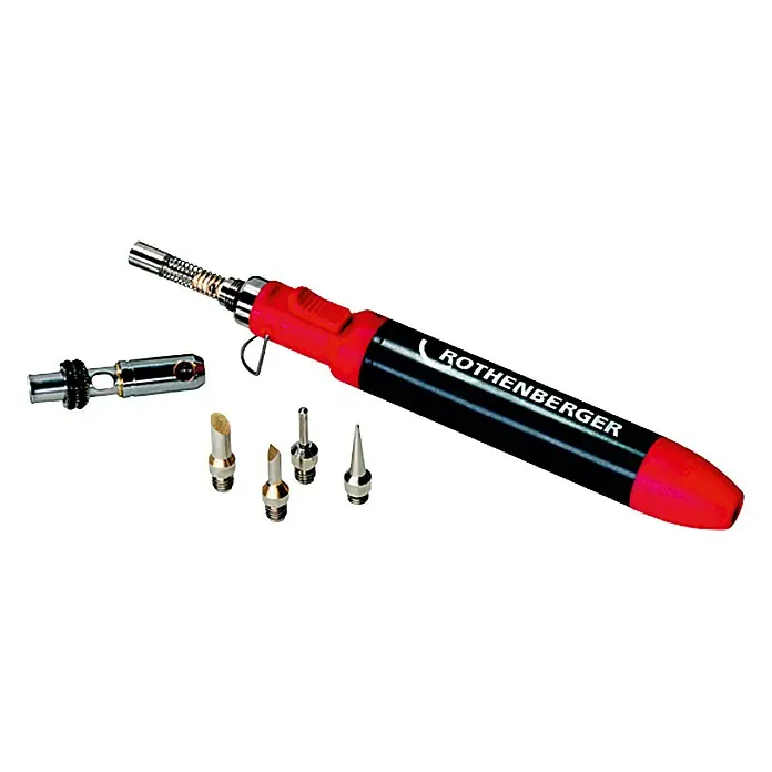 Rothenberger Industrial Gaslötkolben-Set Micropen - Arbeitstemperatur Lötkolben: 250 °C - Vorderansicht