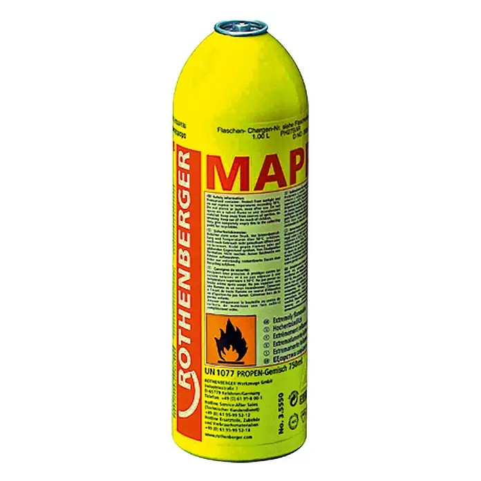 Rothenberger Industrial MAPP-Gas - 750 ml - Vorderansicht