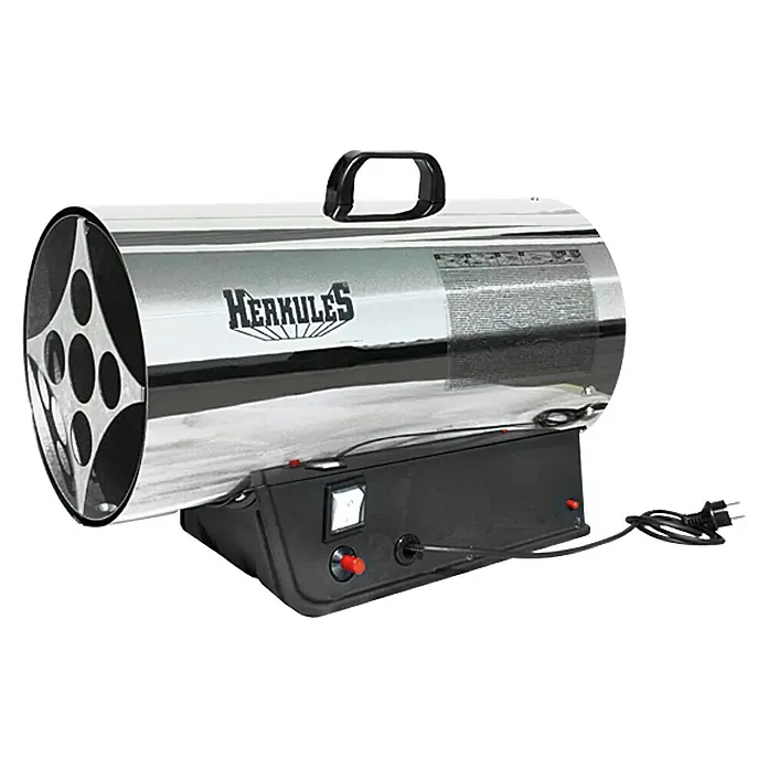 Herkules Gasheizer - 15 kW, Max. Luftleistung: 300 m³/h, Verbrauch: 1,17 kg/h
