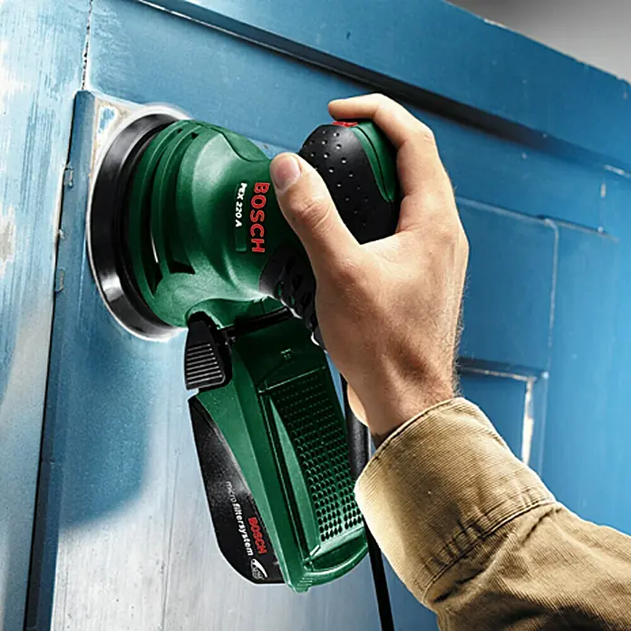Bosch Exzenterschleifer PEX 220 A - 220 W, Durchmesser Schleifteller: 125 mm - Anwendungsbeispiel