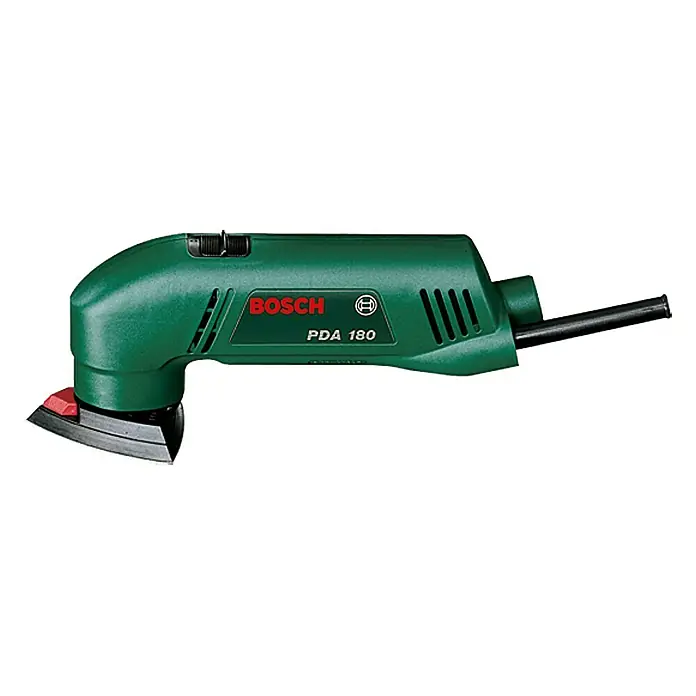 Bosch Lijadora Delta PDA 180 - 180 W, Plato de lijado: 92 mm, 18.400 r.p.m.