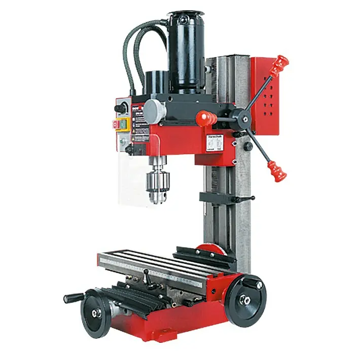 Rotwerk Bohr- & Fräsmaschine EFM 200DS - 350 W, 150 U/min - 2.500 U/min, Spannweite Bohrfutter: 1 mm - 13 mm, Größe Arbeitstisch: 390 x 95 mm