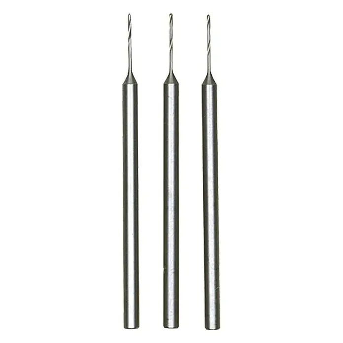 Proxxon set svrdala za metal No 28864 - 0,5 mm, 3 Kom., HS čelik - Pogled sprijeda
