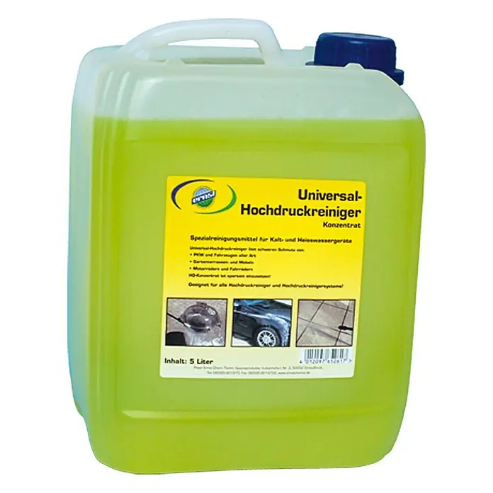 Ernst Universalreiniger - Passend für: Hochdruckreiniger mit Ansaugschlauch, Hochdruckreiniger mit Reinigungsmitteltank, 5 l